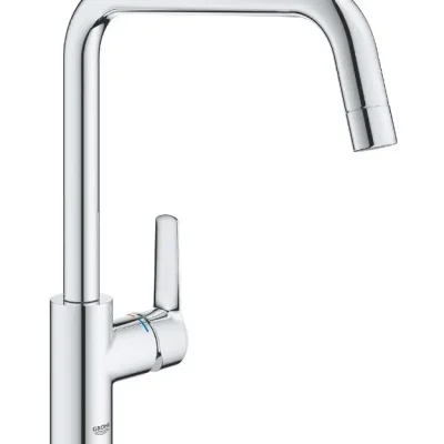 Grohe QuickFix Start - virtuves izlietnes maisītājs, montāžai pie loga, hroms 30630000