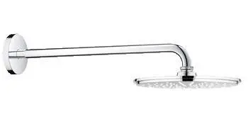 Grohe Rainshower - galvas duša Cosmopolitan, izvirzījums 42 cm, hromēts 26171000