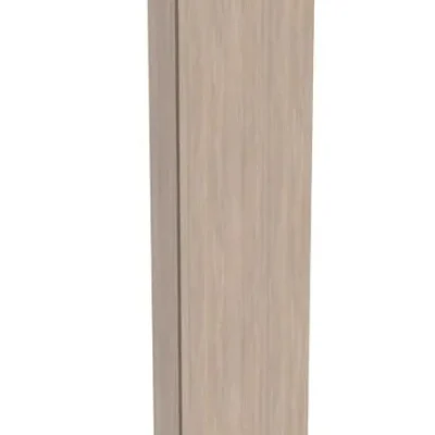 Geberit iCon - augstais skapis 180x45x15 cm, 1 durvis, eņģes K/L, ar iekšējo spoguli, ozols 502.317.JH.1