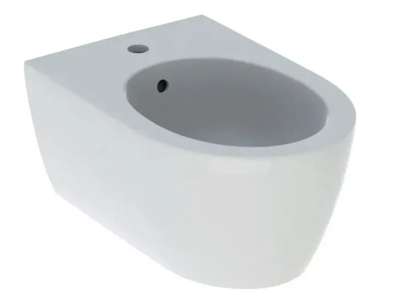 Geberit iCon - piekaramā bidē, 530x355 mm, ar 1 caurumu jaucējkrānam, balta 501.898.00.1
