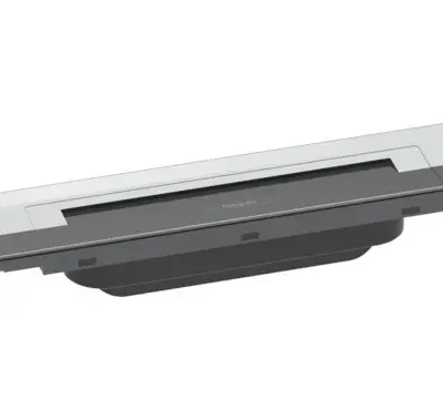 Hansgrohe RainDrain Flex - dušas noteka 800 ar nerūsējošā tērauda resti, saīsināma, montāžai pie sienas, hromēta 56051000