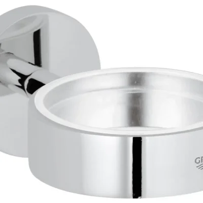 Grohe Essentials - turētājs krūzei / ziepju dozatoram, hromēts 40369001