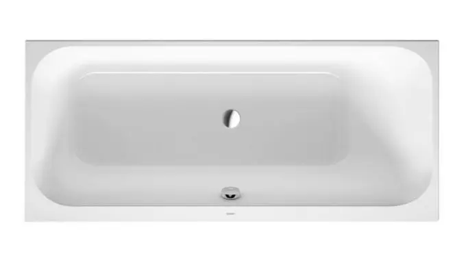 Duravit Happy D.2 - vanna 160x70 cm, labā, balta 700309000000000