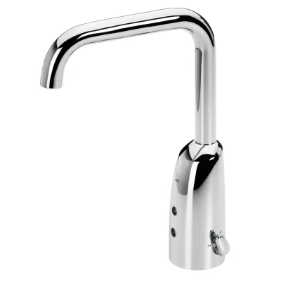 Hansa Electra - Elektroniska izlietnes maisītājs, darbība ar baterijām, hroms 64442219