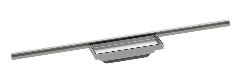 Hansgrohe RainDrain Minimalistic - dušas noteka 80 cm, ar resti flīžu ievietošanai 56220000