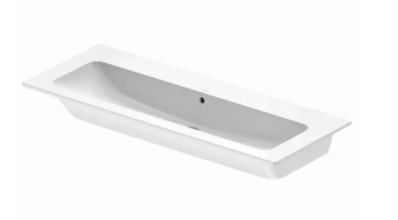 Duravit ME by Starck - mēbeļu izlietne 123x49 cm, balta 2361120060