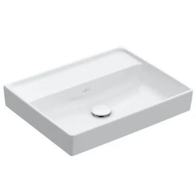 Villeroy & Boch Collaro - mēbeļu izlietne, 60x47 cm, bez pārplūdes, bez krāna cauruma, Alpu balts 4A336301