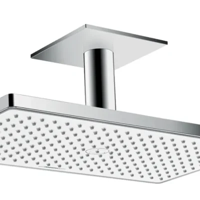 Hansgrohe Rainmaker Select - galvas duša 460, izvirzījums 10 cm, balts / hromēts 24002400