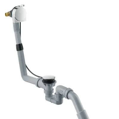 Hansgrohe Exafill S - noteces un pārplūdes komplekts, hroms 58113000
