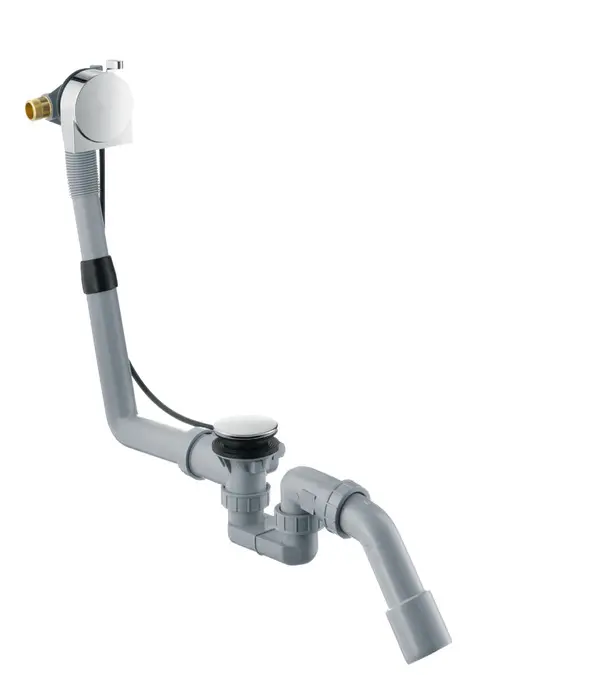 Hansgrohe Exafill S - noteces un pārplūdes komplekts, hroms 58113000