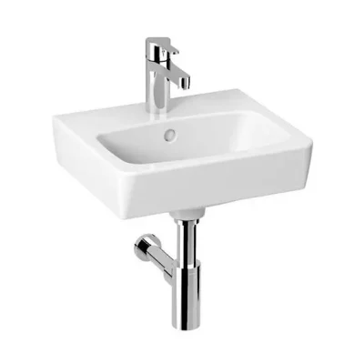 Jika Lyra plus - izlietne 40x34 cm, ar pārplūdi, ar jaucējkrāna caurumu, balta H8153800001041