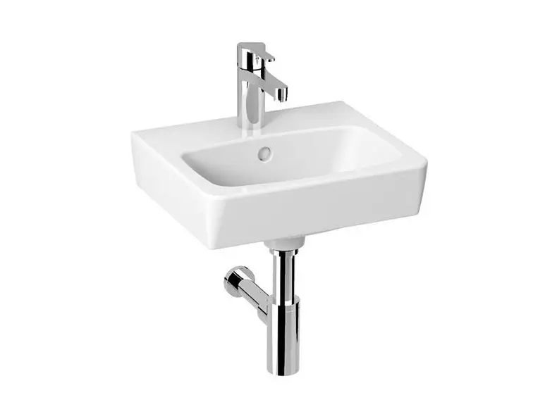 Jika Lyra plus - izlietne 40x34 cm, ar pārplūdi, ar jaucējkrāna caurumu, balta H8153800001041