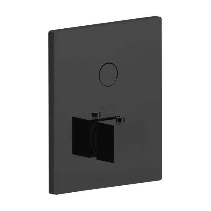 Paffoni Compact Box - termostata dušas maisītājs - zemapmetuma, matēti melns CPT513NO