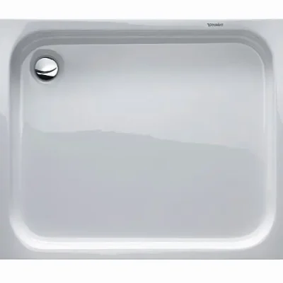 Duravit D-Code - dušas paliktnis 90x75 cm, alpu balts 720104000000000