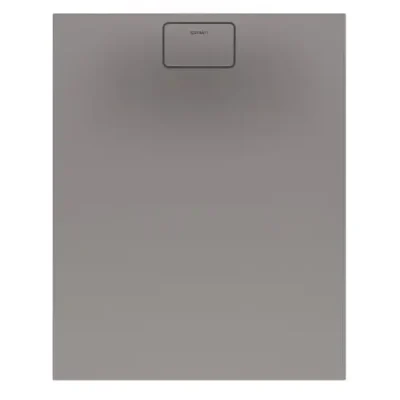 Duravit Stonetto - dušas paliktnis 100x90 cm, pelēks matēts 720166180000000