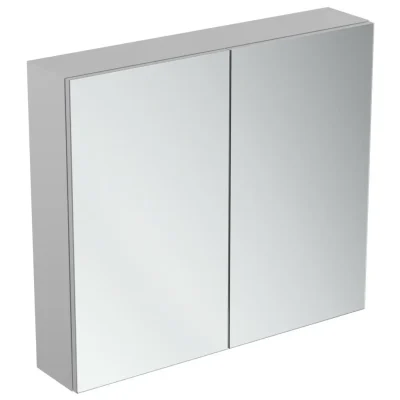 Ideal Standard Mirror&Light - LED spoguļskapis ar apgaismojumu un atvilktni, 80x70 cm, alumīnijs T3442AL