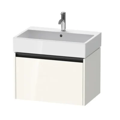 Duravit Ketho.2 - izlietnes skapītis, 44x68x46 cm, 1 atvilktne, balts spīdīgs K25076022220000