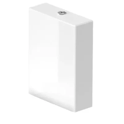 Duravit Viu - skalošanas tvertne, ūdens pieslēgums apakšā pa kreisi, Dualflush, balts 0942000005