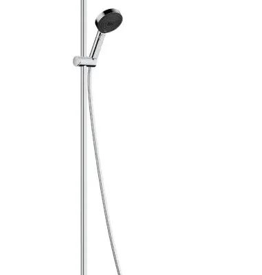 Hansgrohe Pulsify S Puro - dušas komplekts ar vannas termostatu, diametrs 26 cm, 3 strūklas veidi, EcoSmart, hroms 24232000