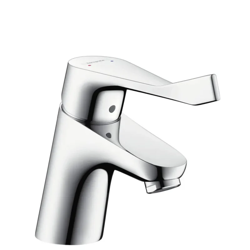 Hansgrohe Focus - izlietnes vienas sviras maisītājs 70 ar īpaši garu rokturi, hromēts 31914000