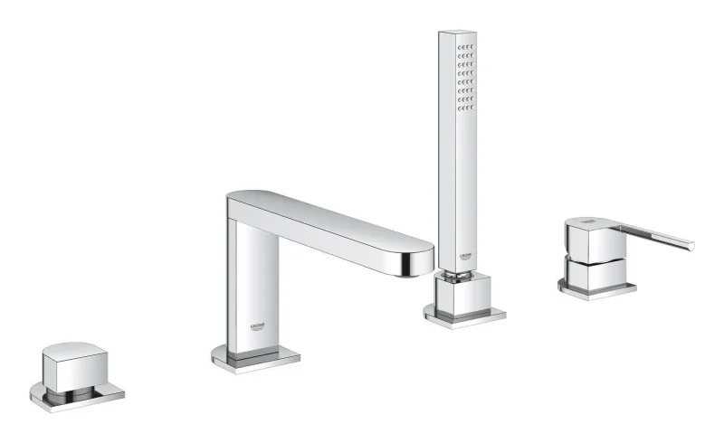 Grohe Plus - vannas malas maisītājs, 4 caurumu montāža, hromēts 29307003