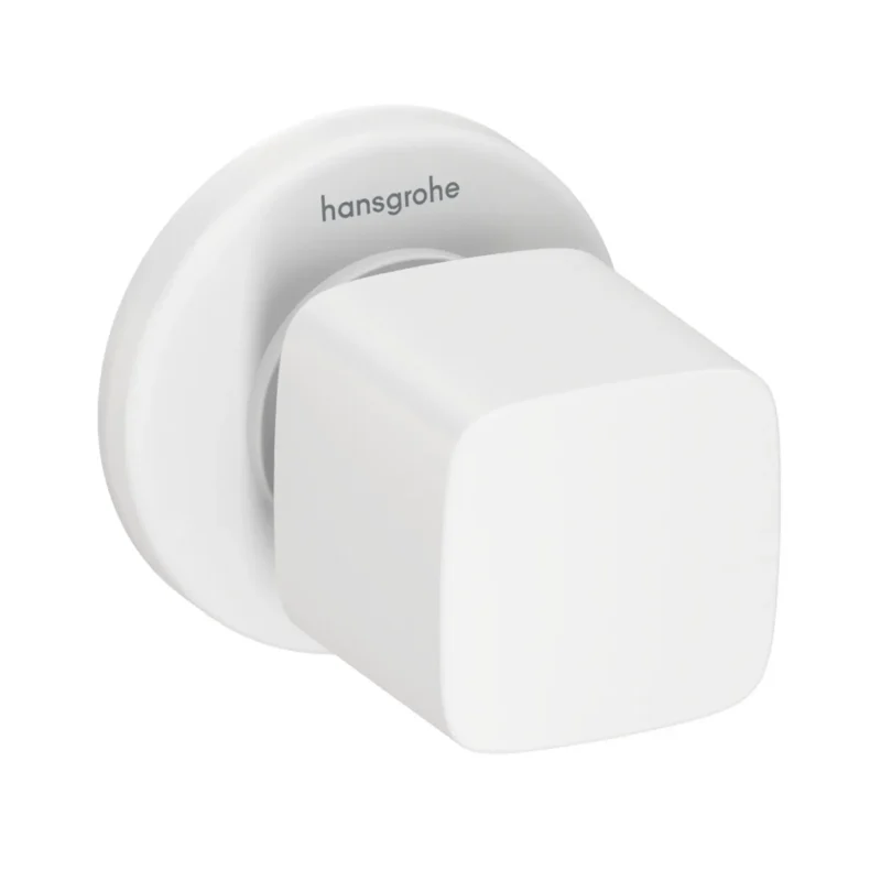 Hansgrohe Metris - noslēgventilis zemapmetuma, balts matēts 31677700