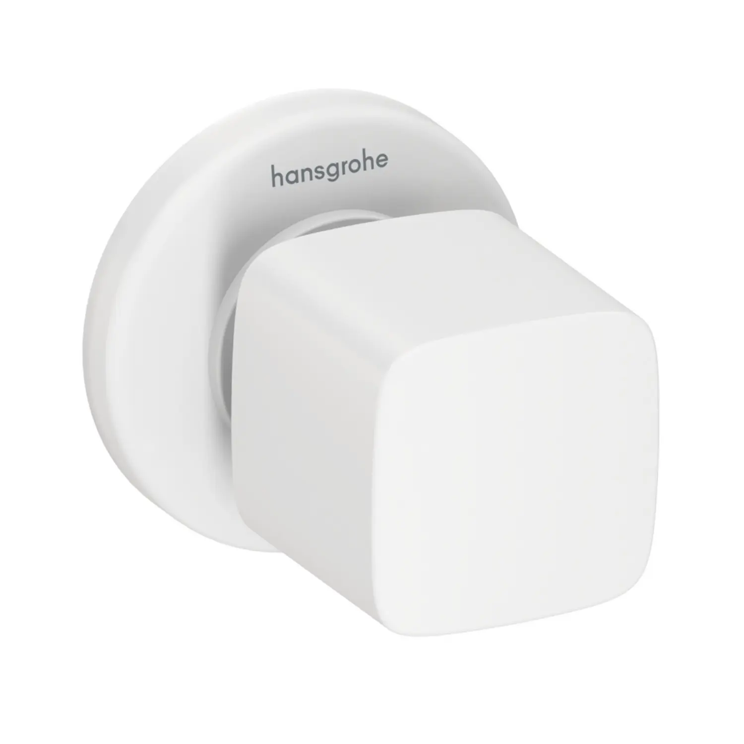 Hansgrohe Metris - noslēgventilis zemapmetuma, balts matēts 31677700