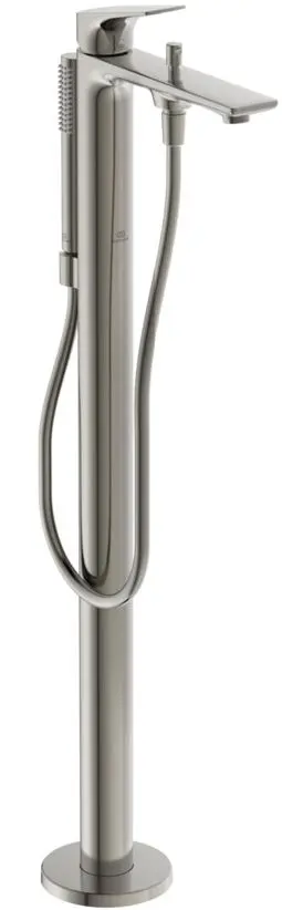 Ideal Standard La Dolce Vita - vannas maisītājs, grīdas montāža, Silver Storm BD673GN