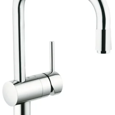Grohe Minta - virtuves izlietnes vienas sviras maisītājs, hromēts 32067000