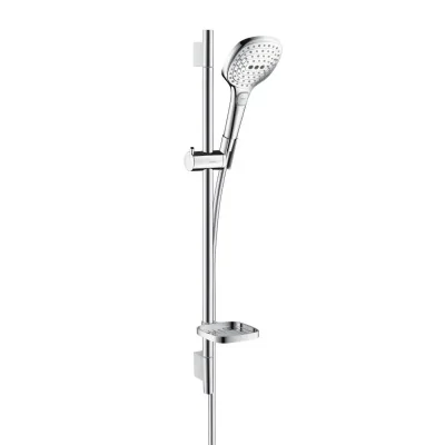 Hansgrohe Raindance Select E - dušas komplekts 120, EcoSmart 9l/min, 3 strūklas, hromēts 26622000
