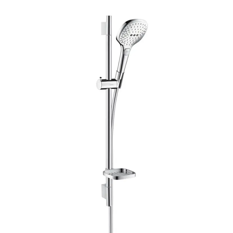 Hansgrohe Raindance Select E - dušas komplekts 120, EcoSmart 9l/min, 3 strūklas, hromēts 26622000