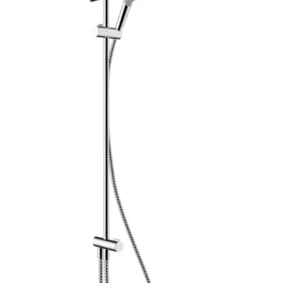 Hansgrohe Vernis Shape - dušas komplekts Showerpipe 230 Reno, EcoSmart, hromēts 26289000