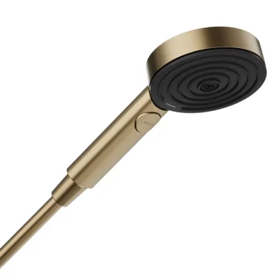 Hansgrohe Pulsify Select - rokas duša Relaxation 105, 3 strūklas veidi, EcoSmart, birstēta bronza 24111140