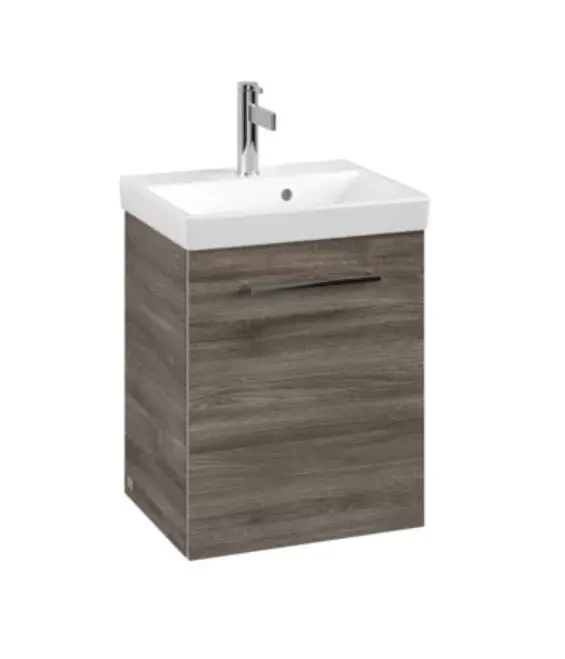 Villeroy & Boch Avento - izlietnes skapītis, 43x51x35 cm, 1 durvis, Stone Oak A88700RK