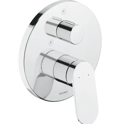 Duravit Wave - zemapmetuma maisītājs, 2 patērētājiem, hroms WA4210012010
