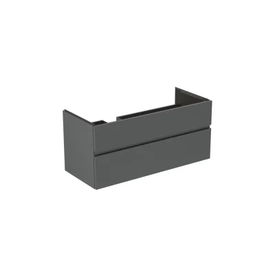 Ideal Standard Finesse - izlietnes skapītis 120x51x55 cm, 2 atvilktnes, matēts antracīts E3447Y2