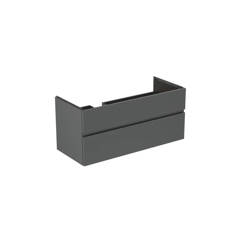Ideal Standard Finesse - izlietnes skapītis 120x51x55 cm, 2 atvilktnes, matēts antracīts E3447Y2