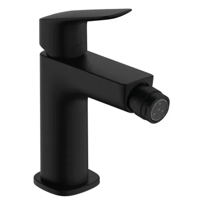 Hansgrohe Logis - bideta maisītājs ar noteces komplektu, EcoSmart, matēti melns 71201670