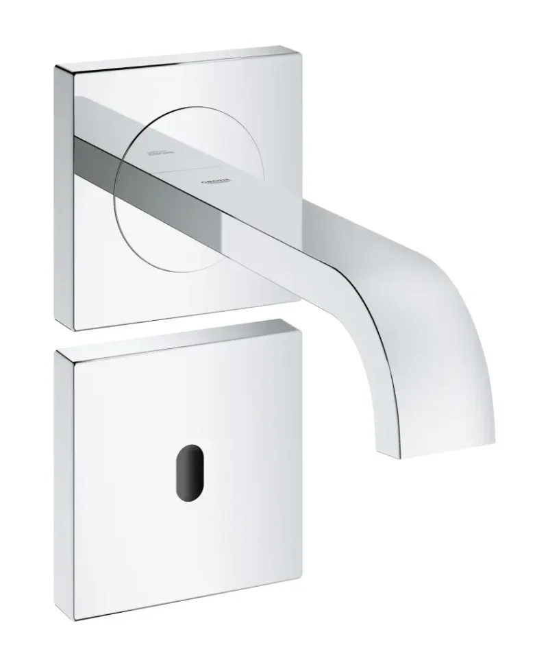 Grohe Eurocube E - infrasarkanā elektronika, zemapmetuma montāža, hroms 36442000