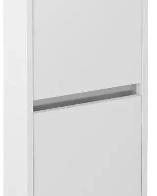 Sapho Nirona - skapis 40x138x20 cm, 2 durvis, balts NR450-3030