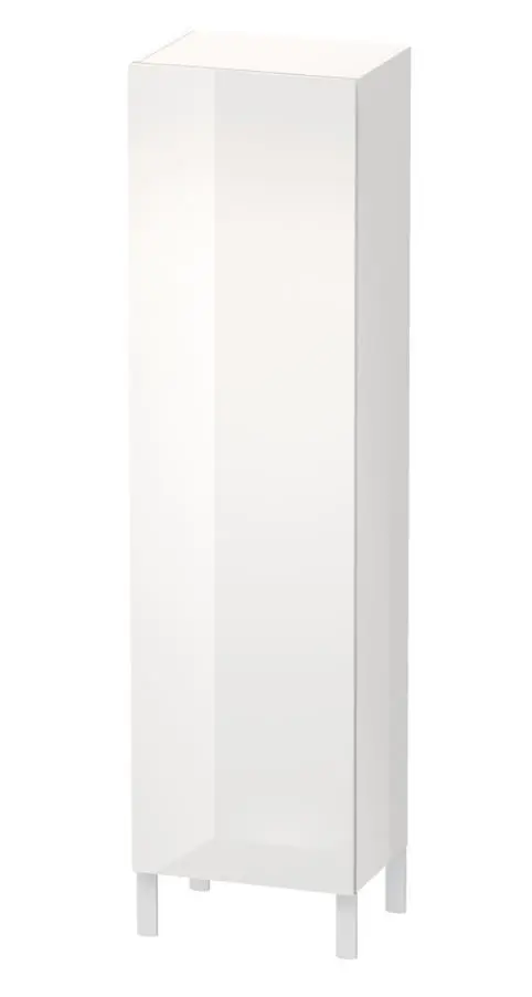 Duravit L-Cube - augstais skapis 176x50x36 cm, labais, balts spīdīgs LC1181R2222