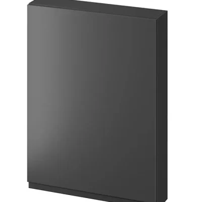 Cersanit Moduo - skapis 80x59x14 cm, 1 durvis, eņģes pa kreisi/pa labi, antracīts S590-083