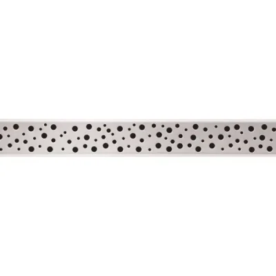 Alcadrain režģi - režģis lineārai dušas notekai 75 cm, nerūsējošā tērauda matēts BUBLE-750M
