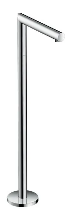 Axor Uno - vannas ieplūde, grīdas montāža, hroms 45412000