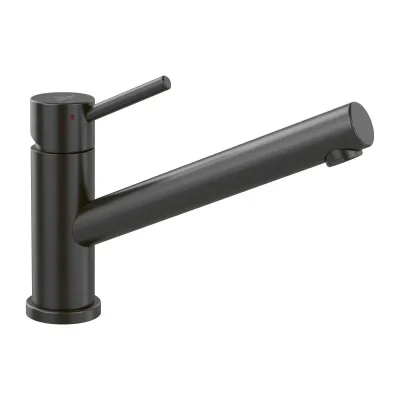 Villeroy & Boch Como - virtuves izlietnes maisītājs, atlokāms montāžai zem loga, antracīts 92570005