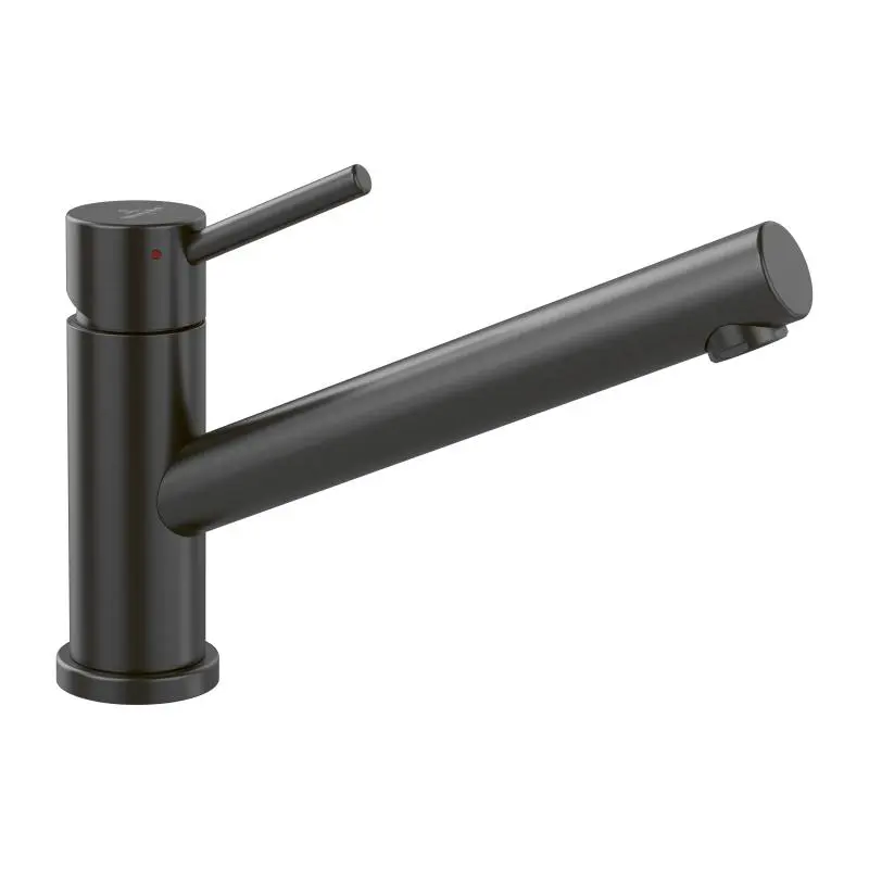 Villeroy & Boch Como - virtuves izlietnes maisītājs, atlokāms montāžai zem loga, antracīts 92570005