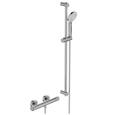 Ideal Standard CeraTherm - dušas komplekts T50 ar termostatu, 3 strūklas veidi, hroms A7218AA