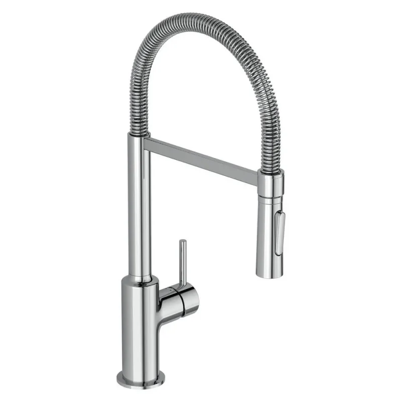 Ideal Standard Ceralook - virtuves izlietnes maisītājs Semi Profi ar atsperes roku, BlueStart, hroms BC302AA