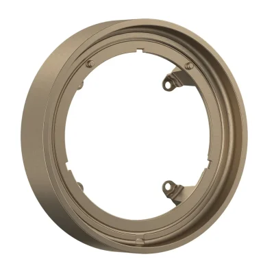 Axor ShowerSelect ID - pagarinājums 17x17 cm, birstēta bronza 13646140