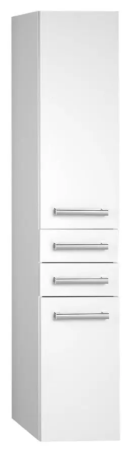 Aqualine Vega - skapis 35x184x31 cm, balts VG185